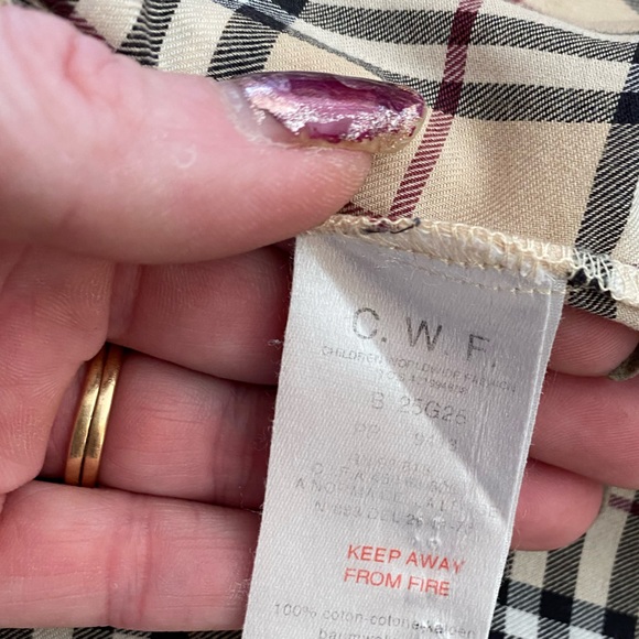 BURBERRY Upscale Boys L/S Nova Check Button Down🔥EUC/Flawless/ Size 4🔥 - Picture 13 of 15